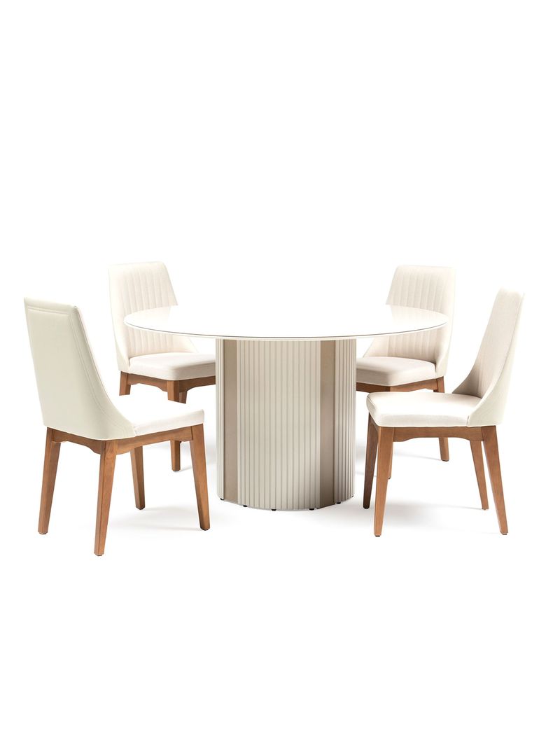 Comedor Liege Red + 4 Sillas Elsie-0