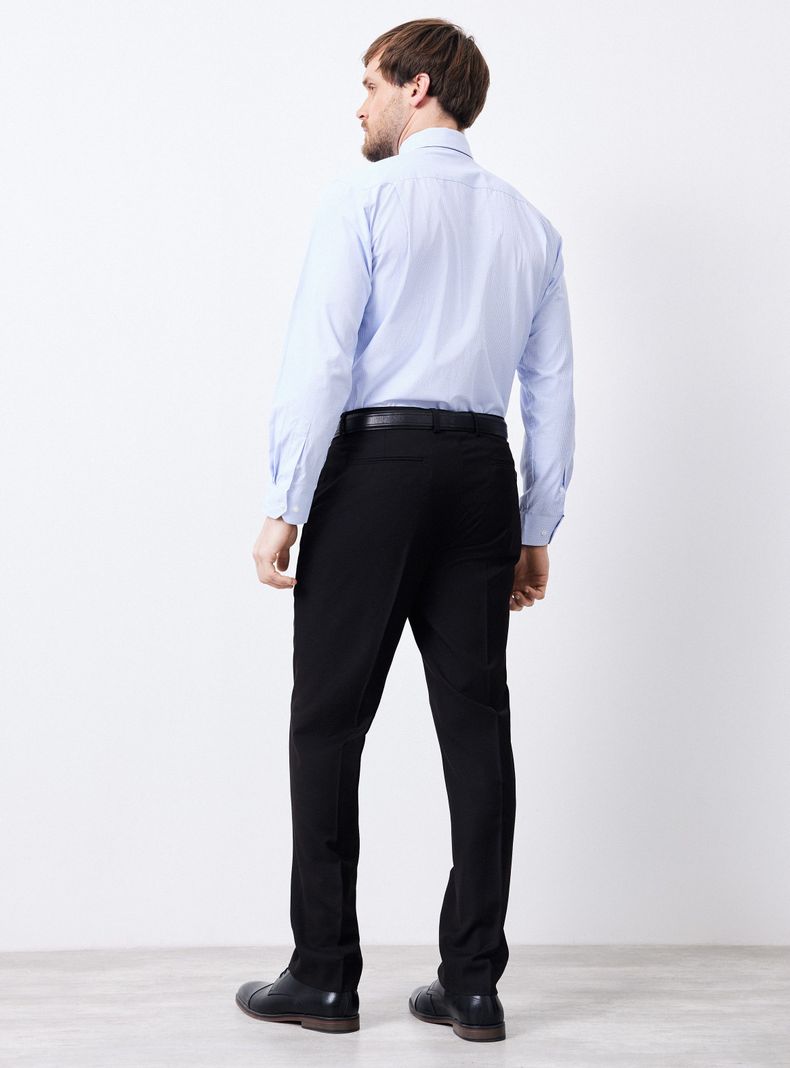 Pantalón Vestir Poliéster Lana-5