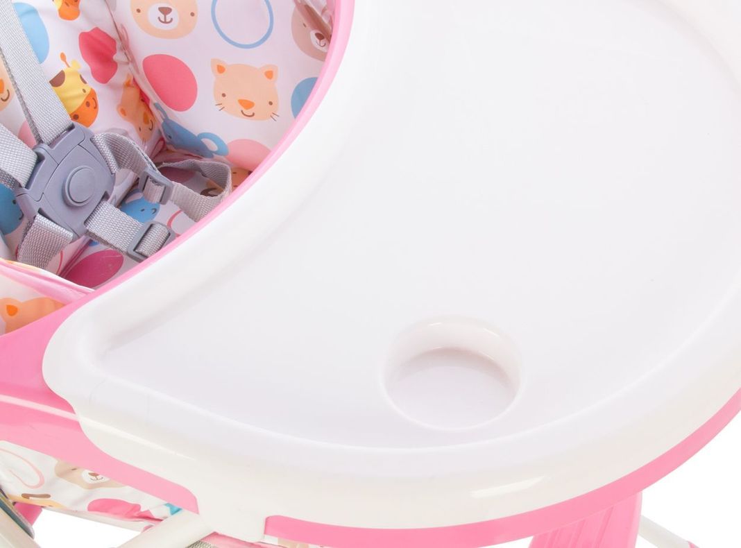 Silla de Comer Candy Rosa Infanti-3