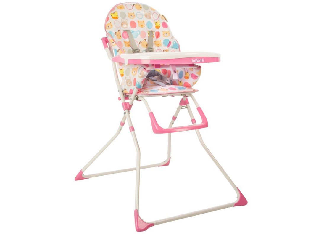 Silla de Comer Candy Rosa Infanti-0