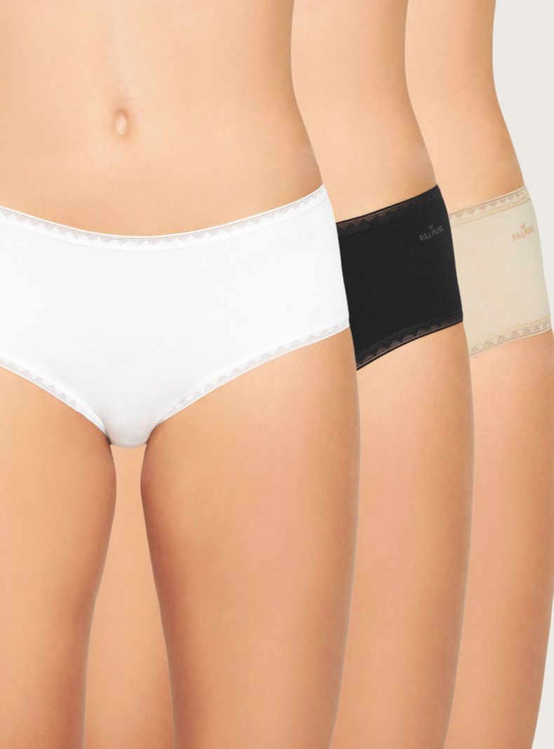 Pack 3 Pantaleta Algodón Orgánico Clásico-0