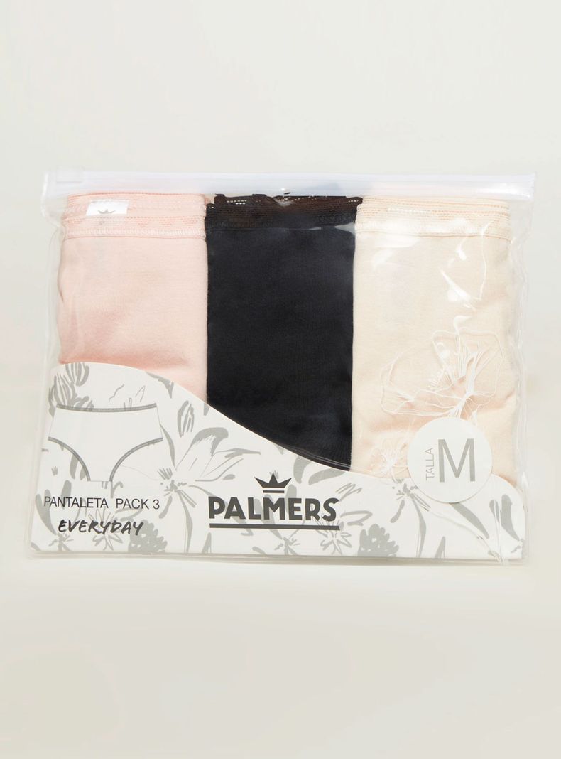 Pack 3 Pantaleta Algodón Orgánico Clásico-4