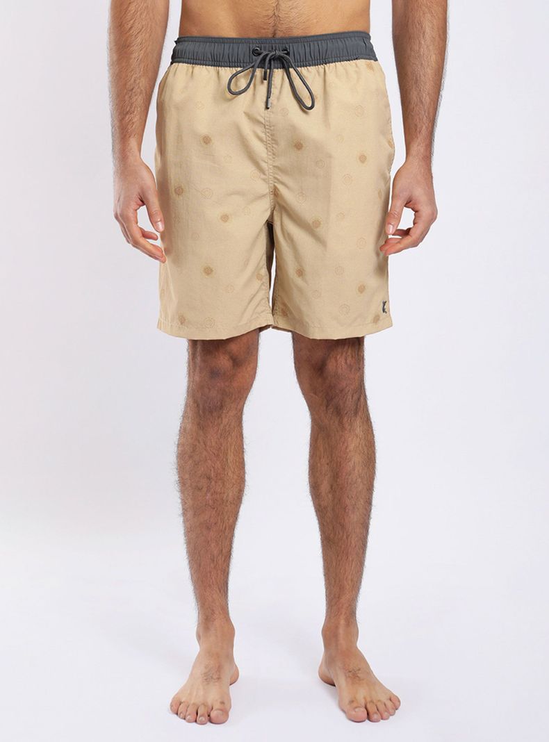 Traje de Baño Sol Café Nylon Reciclado-0