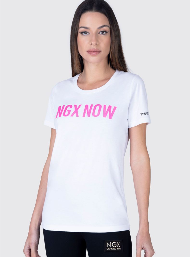 Polera Two Monogram Two Manga Corta