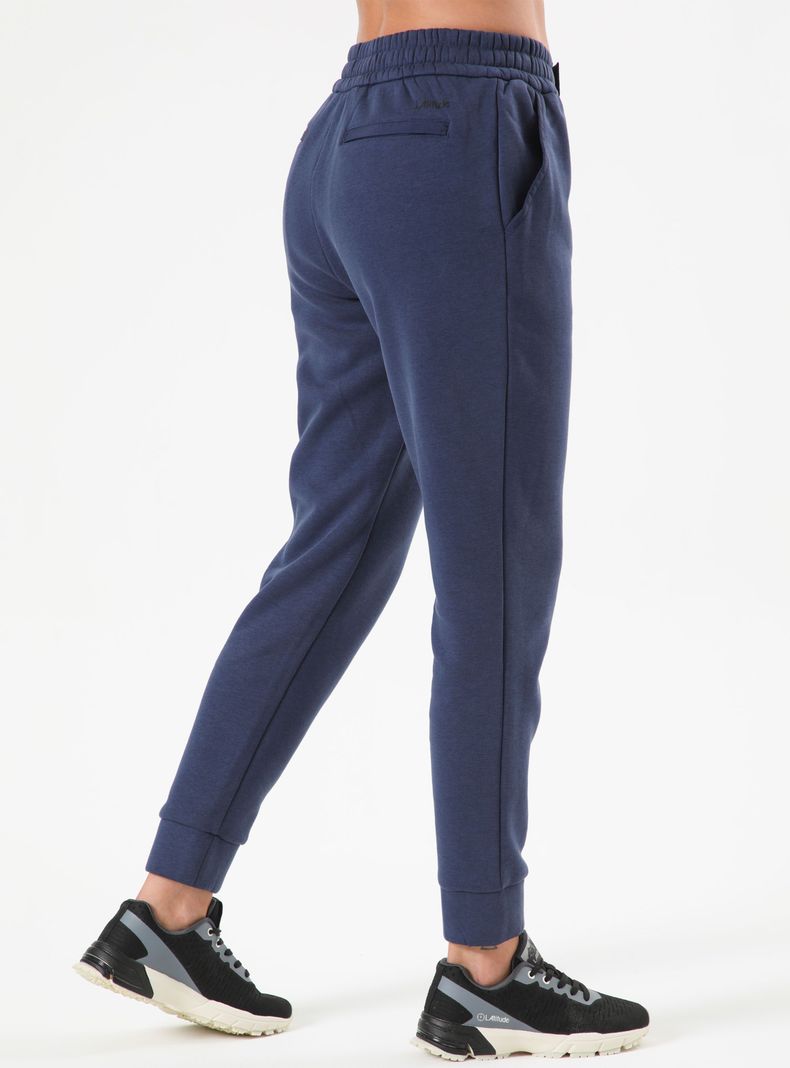Pantalón Jogger Tiro Medio Con Cierre y Puller-1