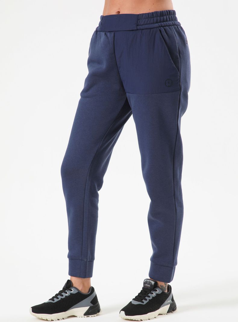 Pantalón Jogger Tiro Medio Con Cierre y Puller-0