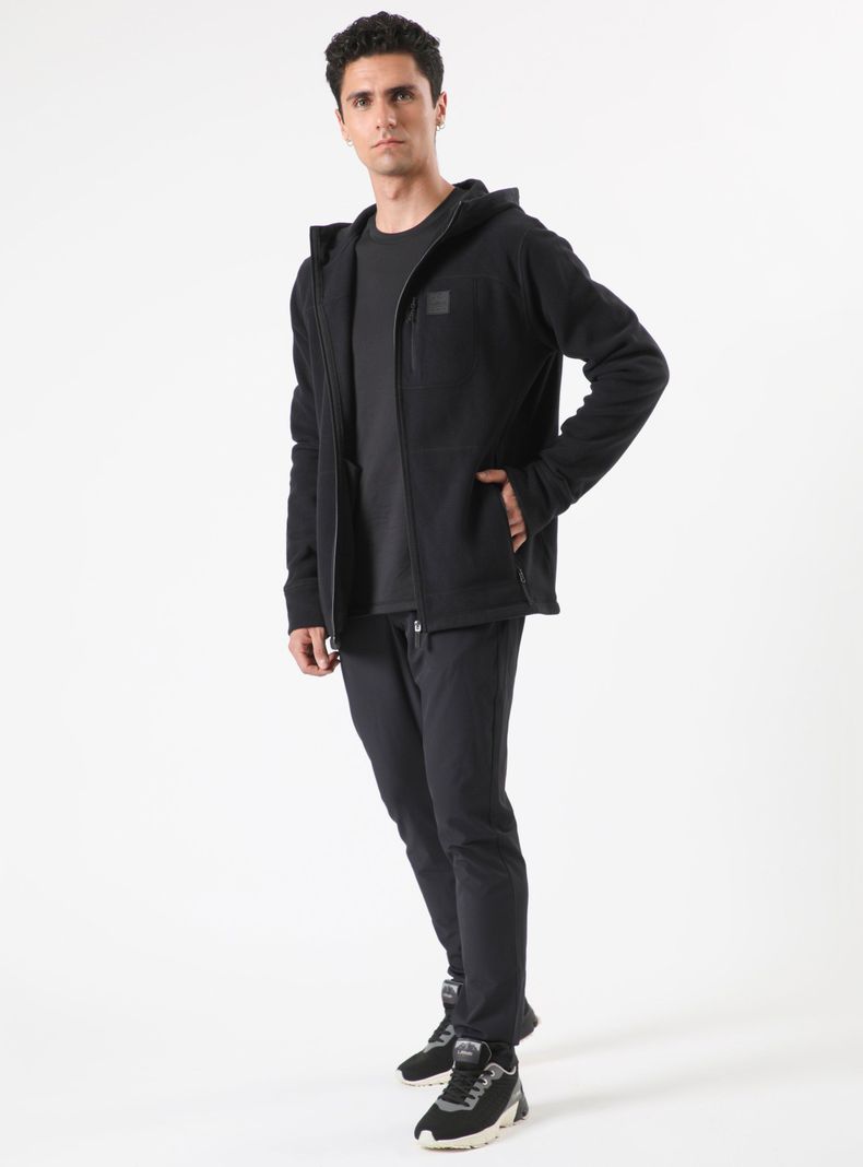 Polerón Polar Full Zip con Gorro-3