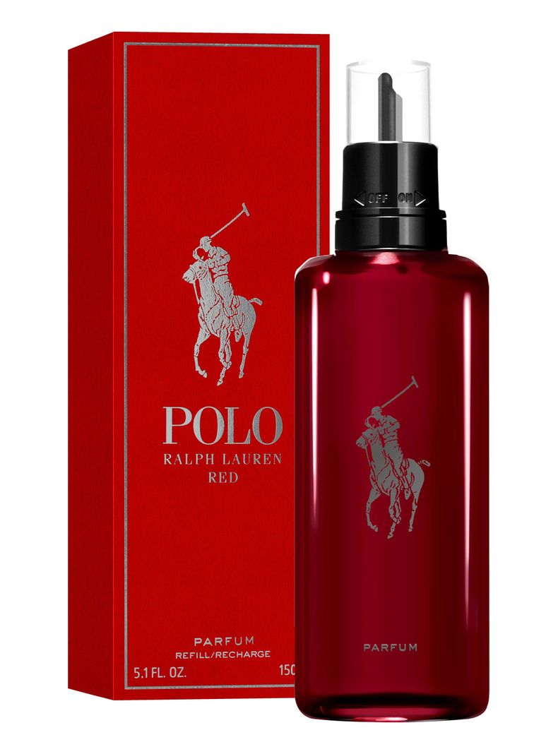 Perfume Ralph Lauren Polo Red Parfum Hombre 150 ml Refill-1