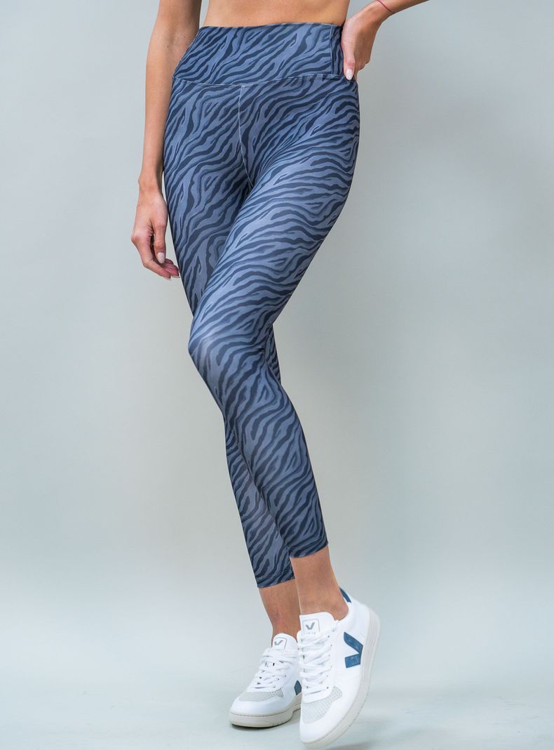 Calza Zebra Black 7/8 Legging-0