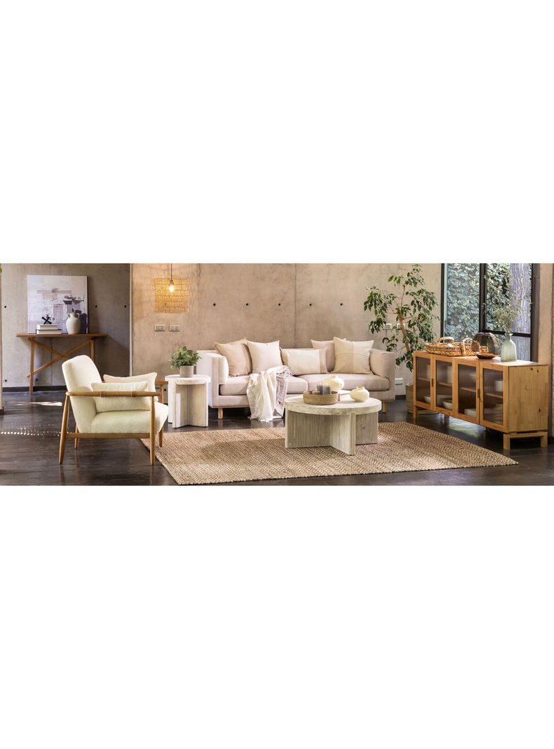 Alfombra Yute 200 x 290 cm Organic Café-4
