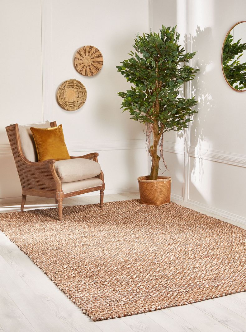 Alfombra Yute 200 x 290 cm Organic Café-6