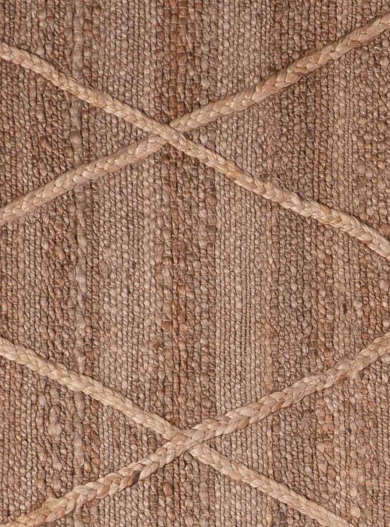 Alfombra 190 x 290 cm Yute Gold D2-1