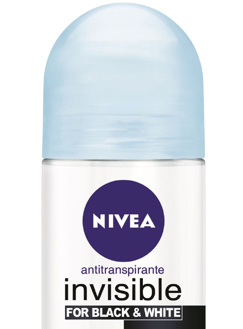 Desodorante Nivea Mujer Invisible Black&White Pure Roll On 50 ml-2
