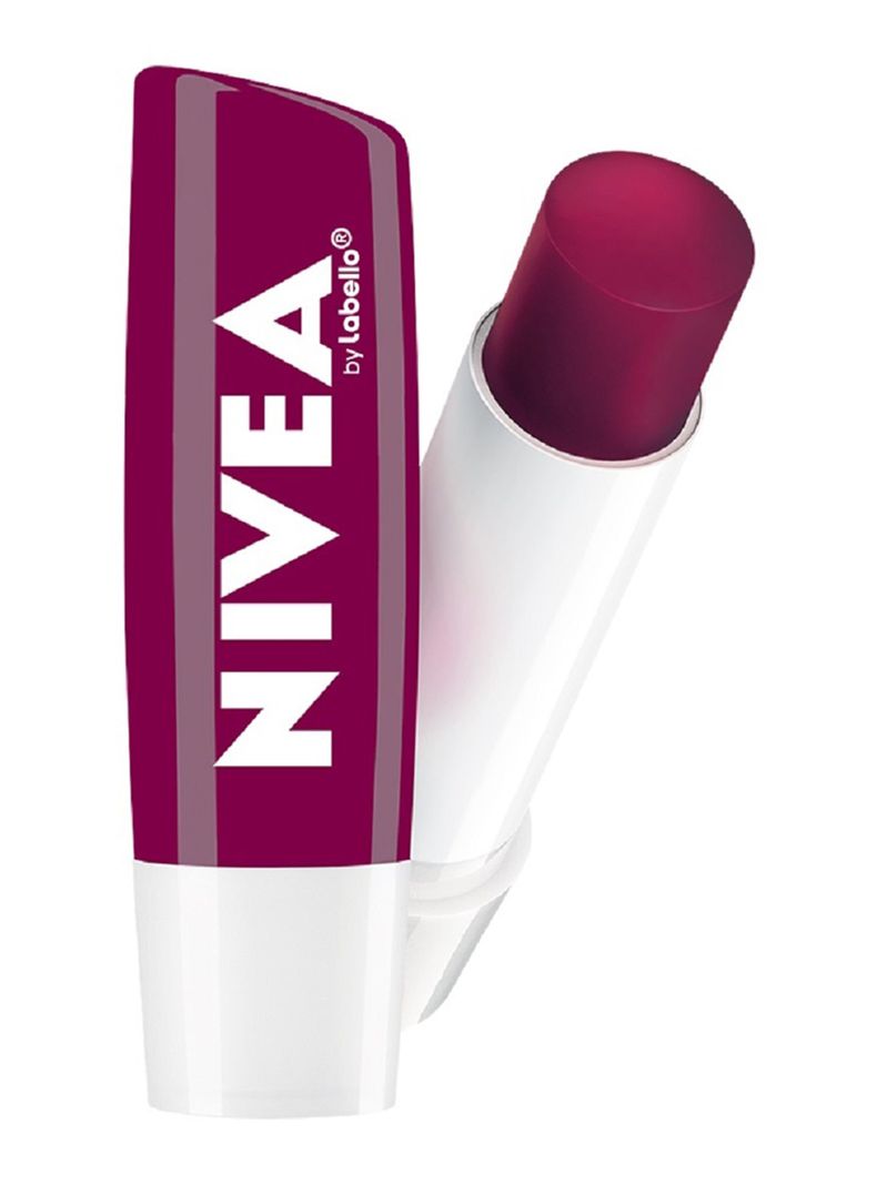 Protector Nivea Labial Humectante Blackberry Shine-1