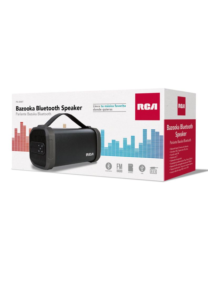 Parlante Portátil RCA PB 300BT Negro-4