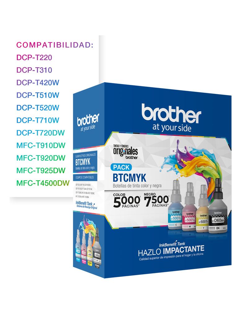 Pack Tintas BTCMYK 4 Colores-2