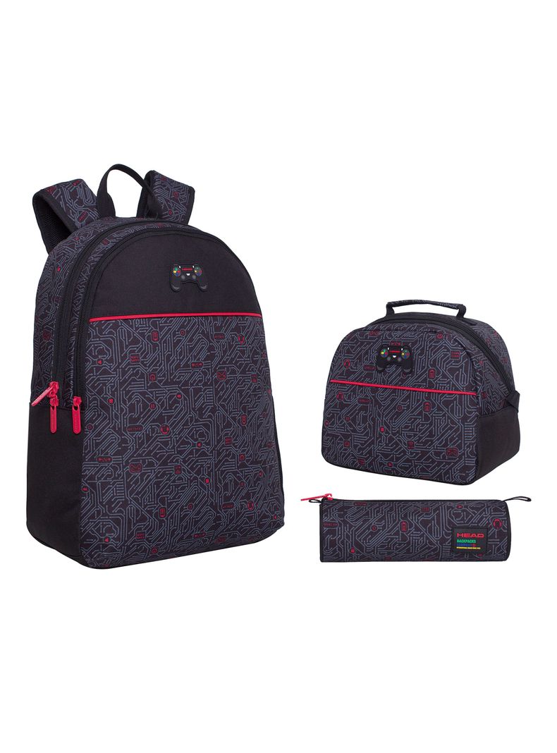Pack Cool Gamer Circuito Negro