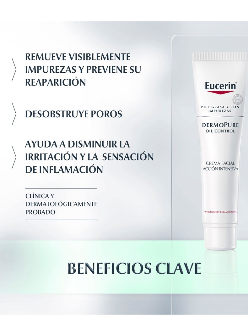Crema Eucerin Dermopure Cuidado Renovador 40 ml-3
