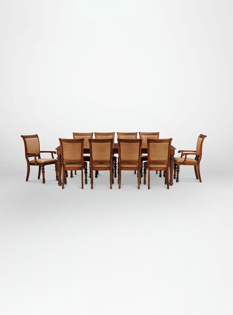 Juego de Comedor Extensible New Carrera 8 Sillas + 2 Sitiales CIC-6