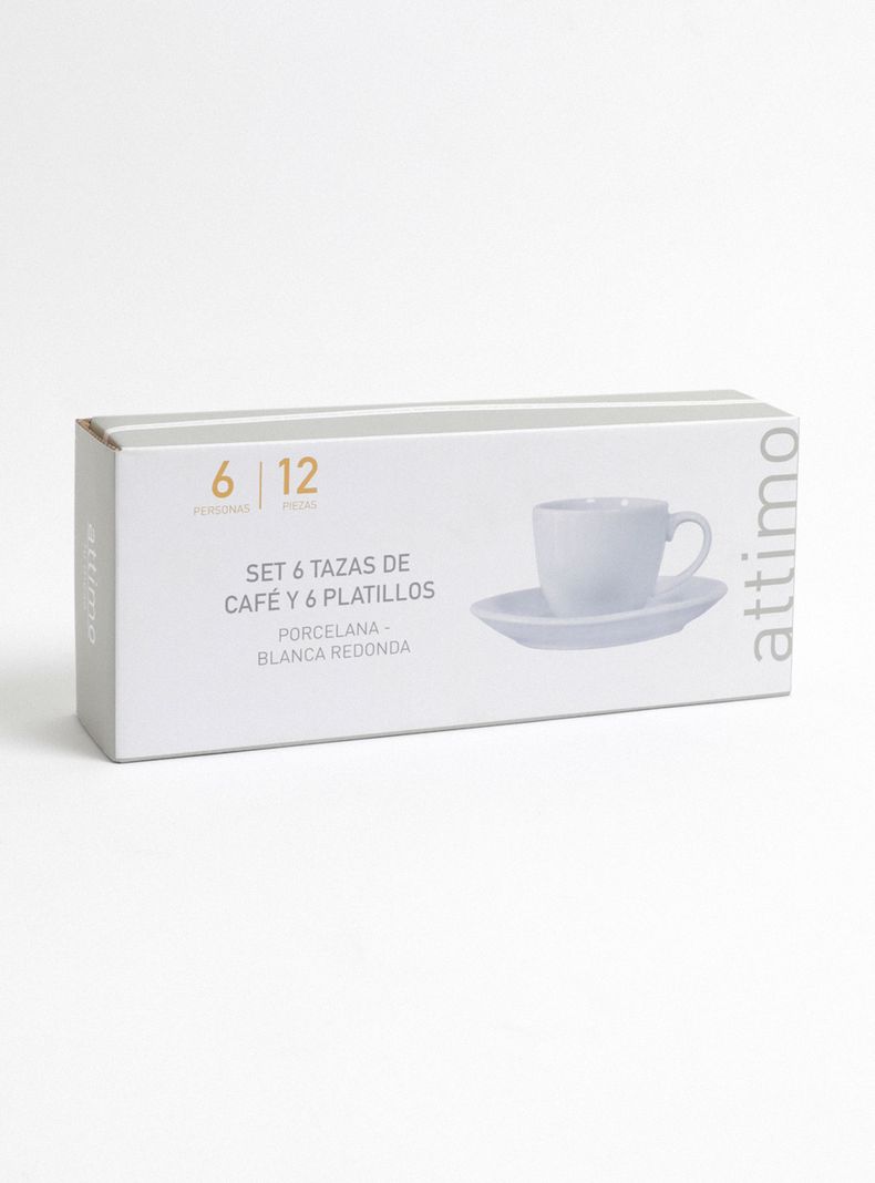 Set 6 Tazas de Café y Platillos-3