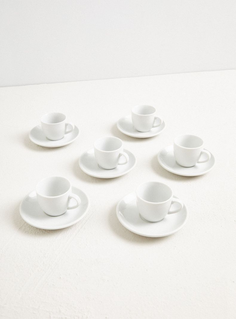 Set 6 Tazas de Café y Platillos-0