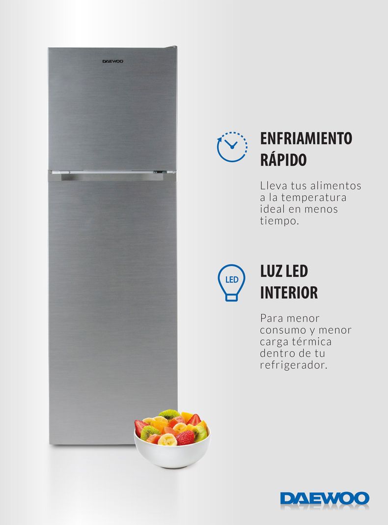 Refrigerador Top Mount No Frost 248 Litros DRVTA265NFNNNCL-4