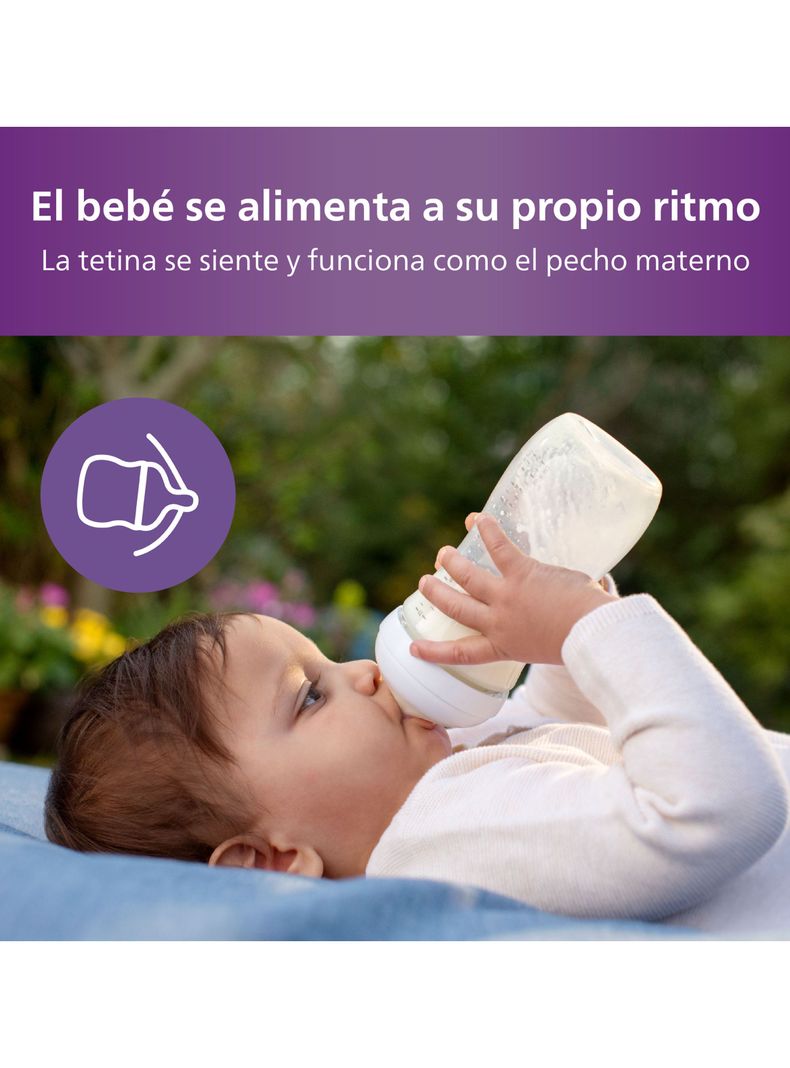Mamadera Pack 2 Unidades Natural Response 330 ml-5