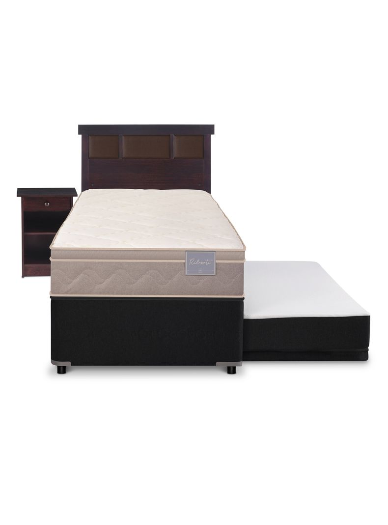 Diván Rilassati 1.5 Plazas + Set Dublín Chocolate-2