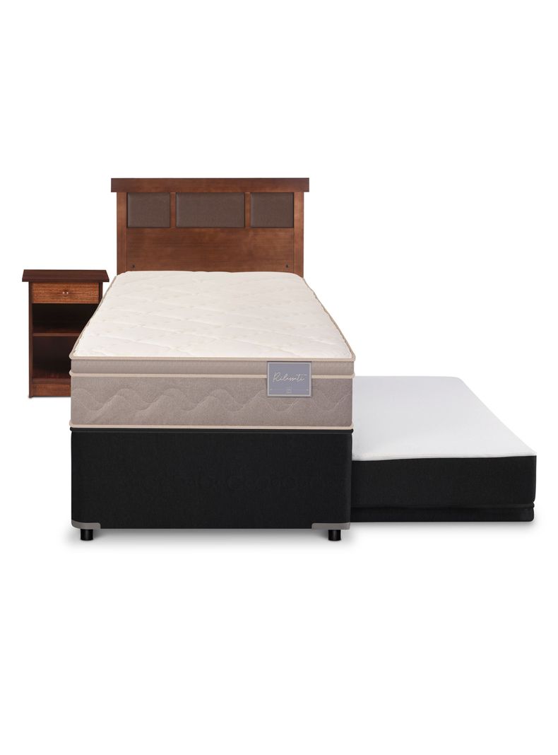 Diván Rilassati 1.5 Plazas + Set Dublín Caramelo-2