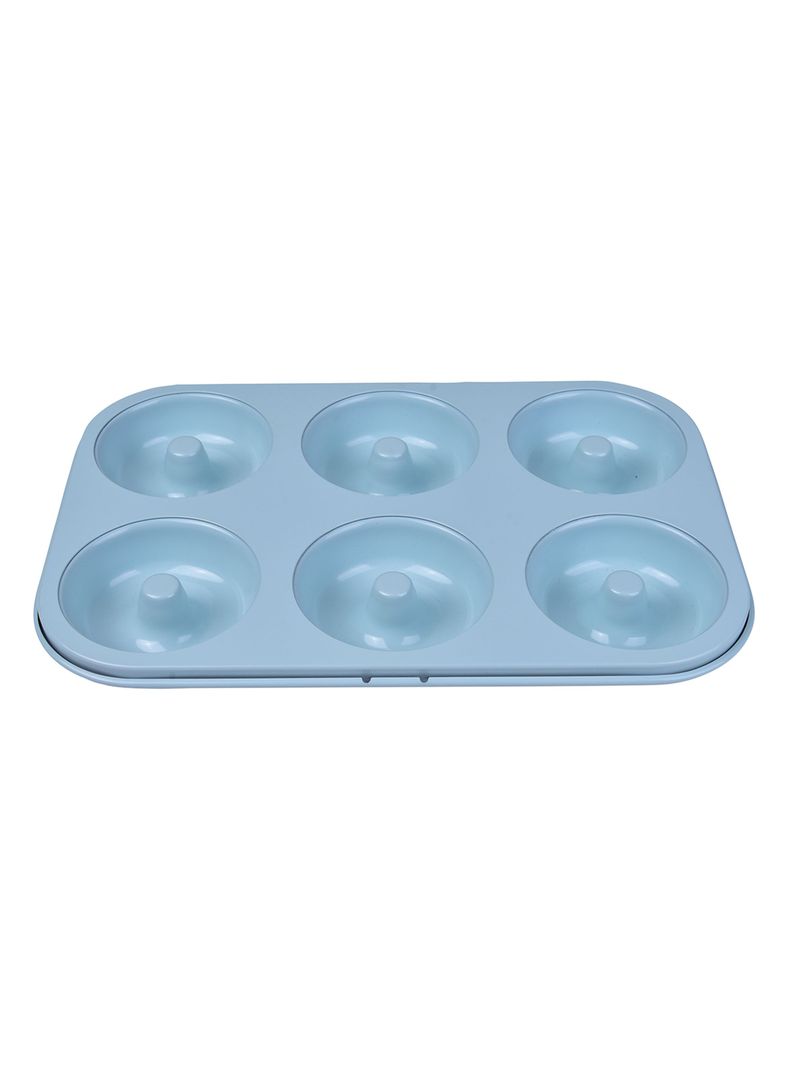 Molde 6 Donuts 27 x 18 cm Celeste Magnolia-1