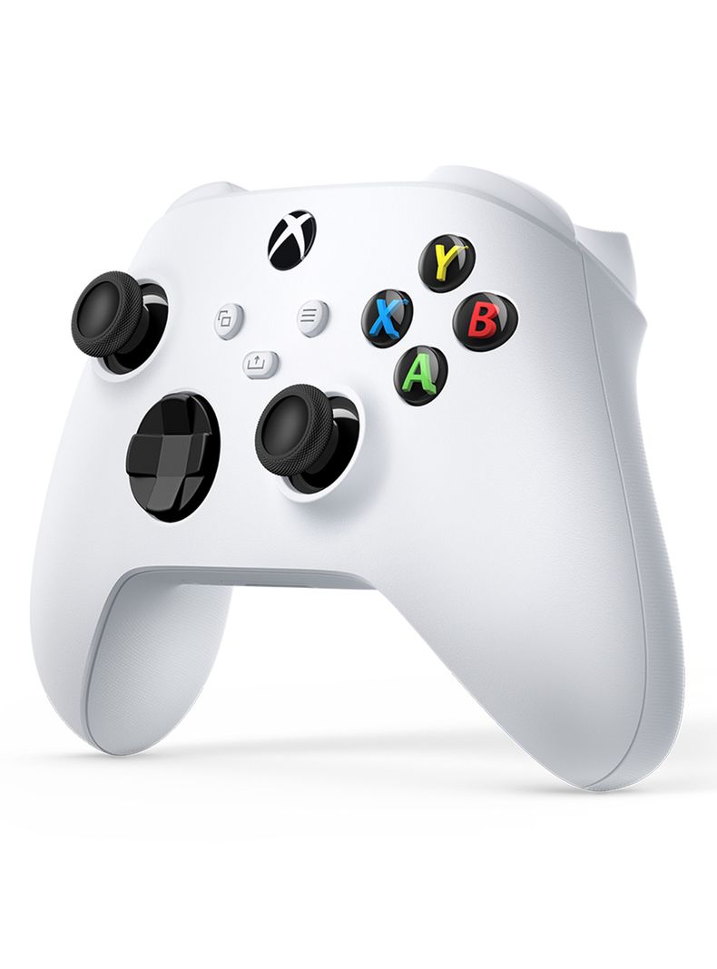 Control Xbox Inalámbrico Robot Blanco-1