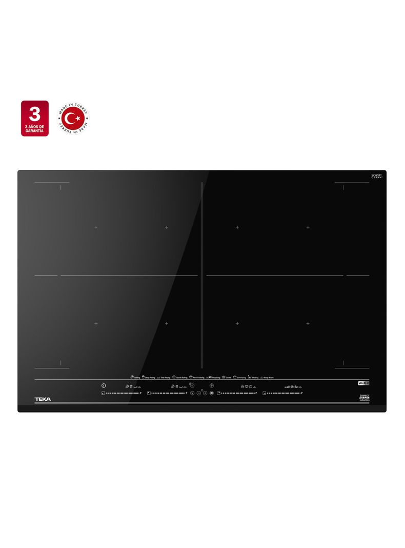 Encimera Inducción Inteligente con Conexión WiFi 4 Platos IZF 88770 MST-2