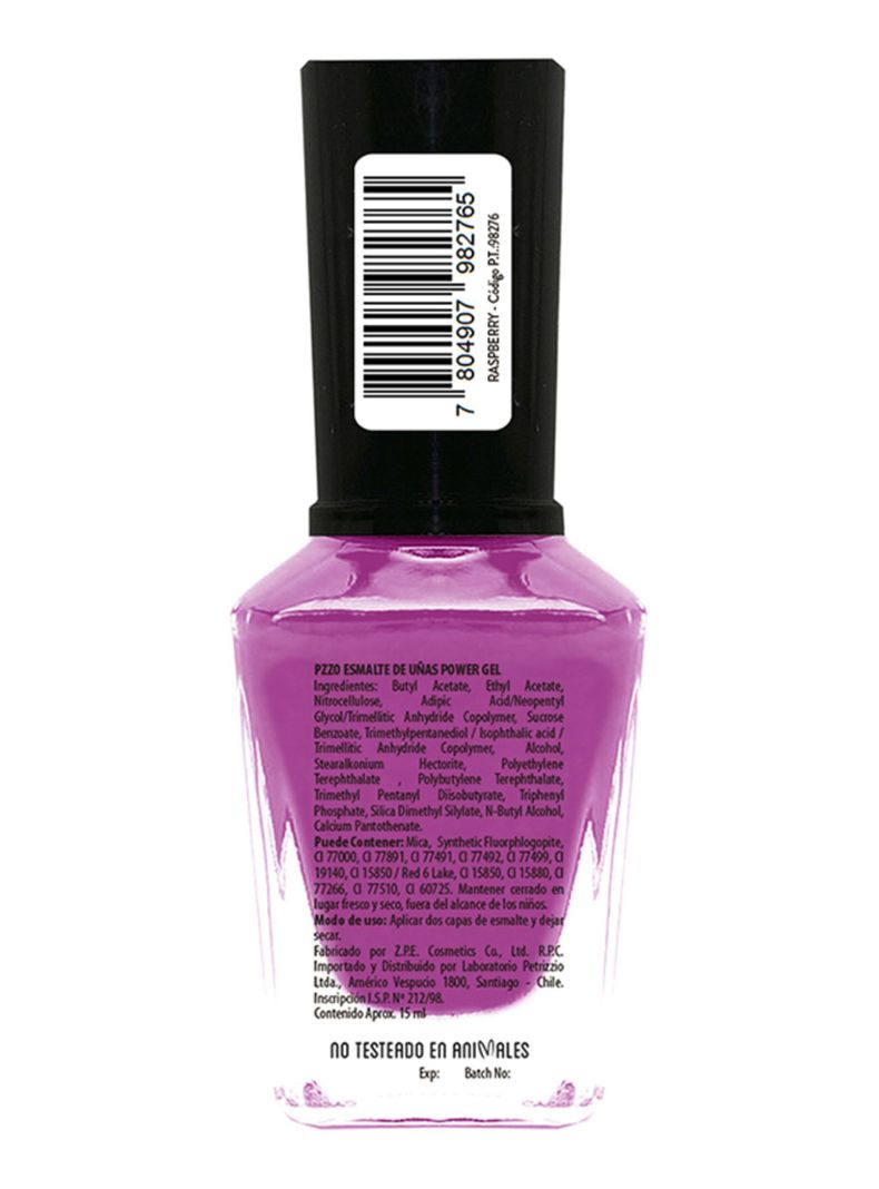 Esmalte de Uñas Power Nails Full Color + Calcio Gel Raspberry 15 ml-1
