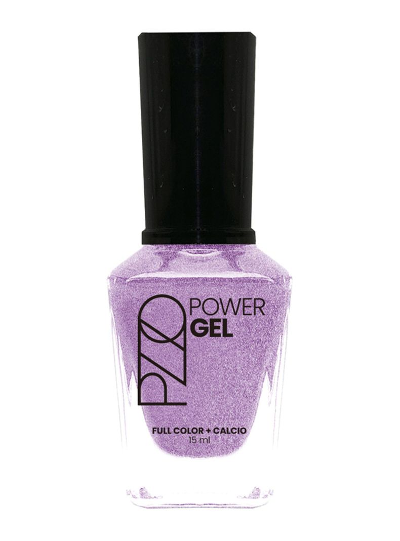 Esmalte de Uñas Power Nails Full Color + Calcio Gel Shiny Purple 15 ml