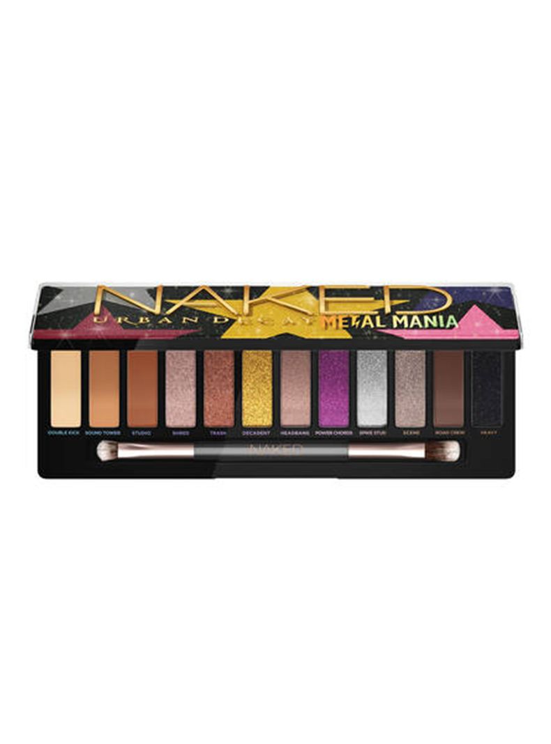 Paleta de sombras Naked Metal Mania-0