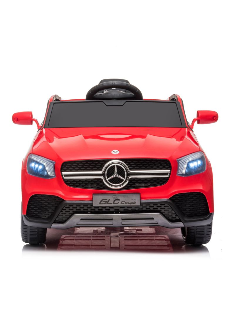 Auto a Control Mercedes Coupe Batería 12V Rojo-3