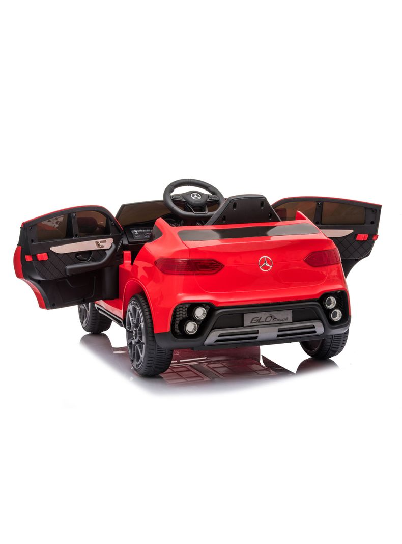 Auto a Control Mercedes Coupe Batería 12V Rojo-2