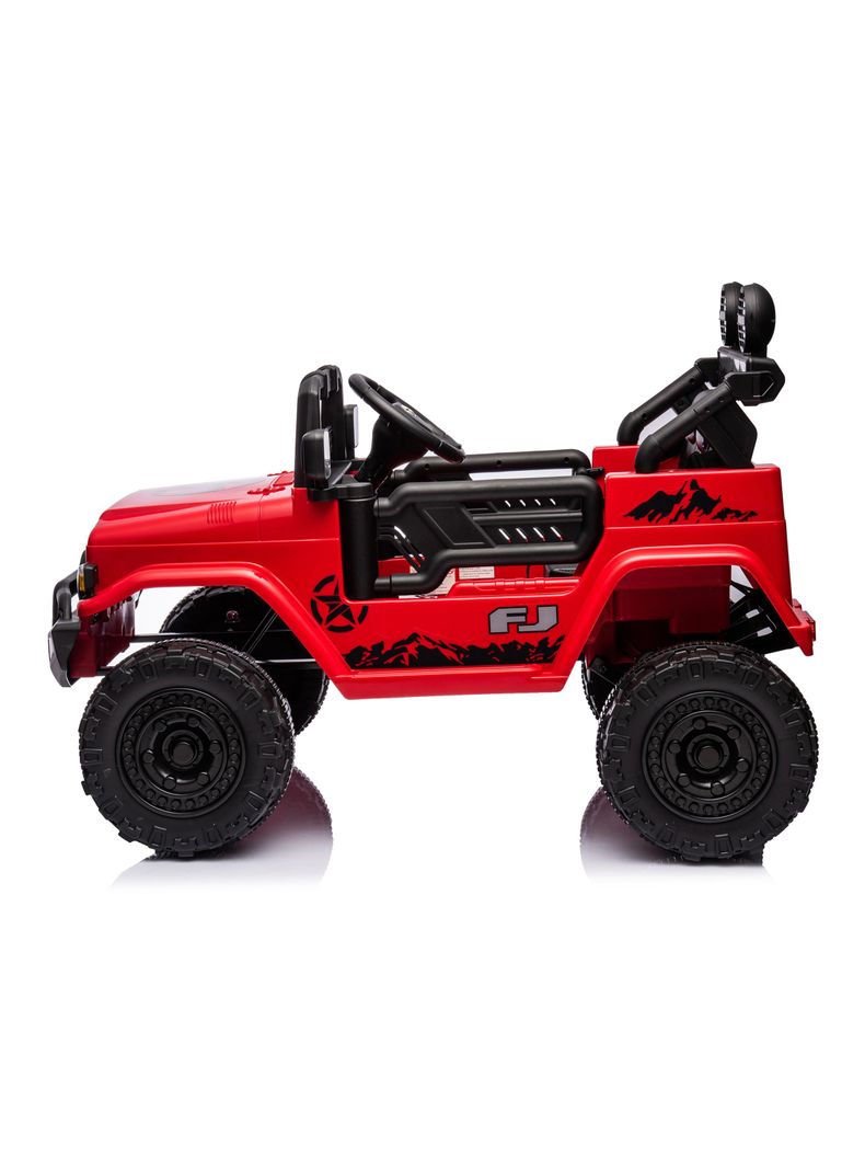 Jeep Toyota Fj Crusier 12V Rojo-4