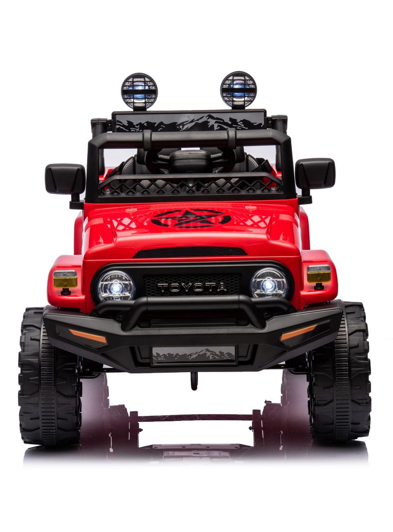 Jeep Toyota Fj Crusier 12V Rojo-3