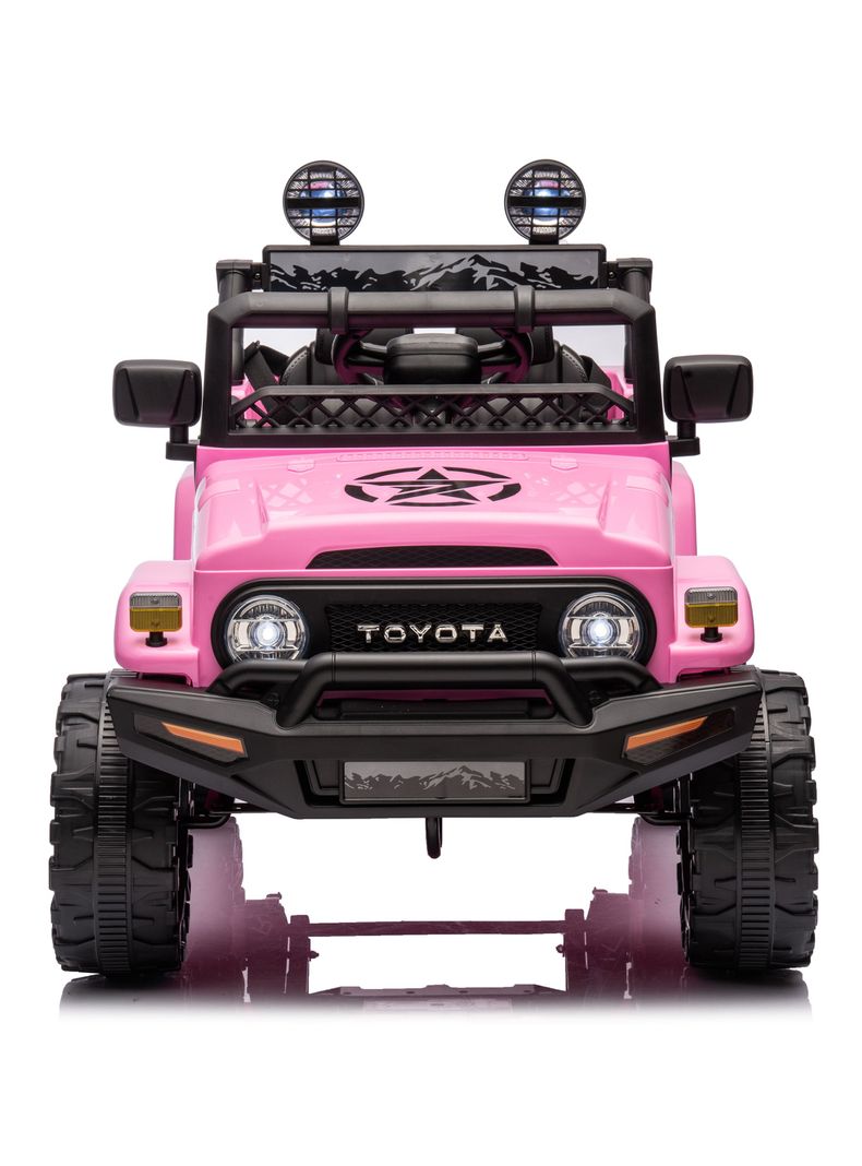 Jeep Toyota Fj Crusier 12V Rosado-3