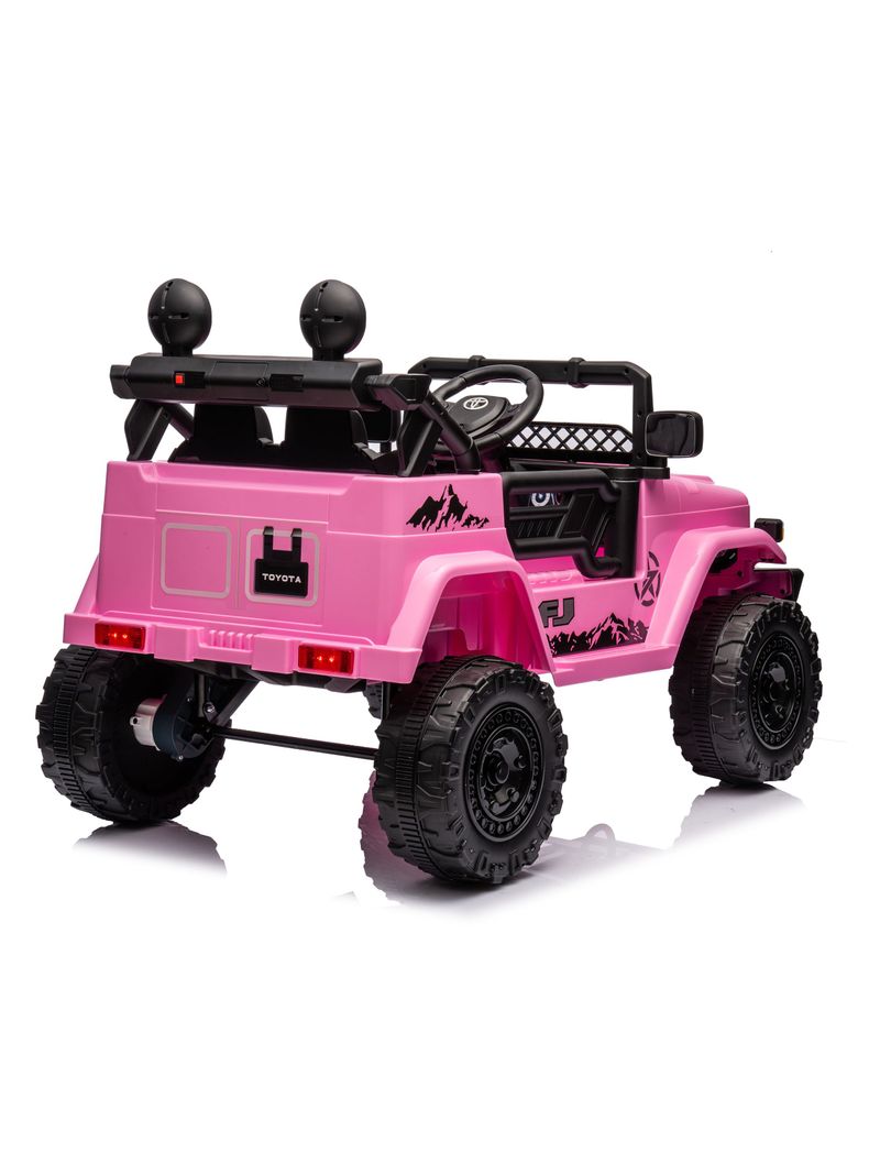 Jeep Toyota Fj Crusier 12V Rosado-2