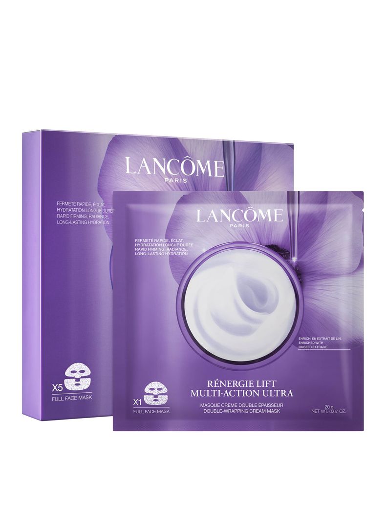 Mascarilla Lancôme Facial Antiedad Rénergie Multi-Lift Ultra Wrap Mask x 5-2