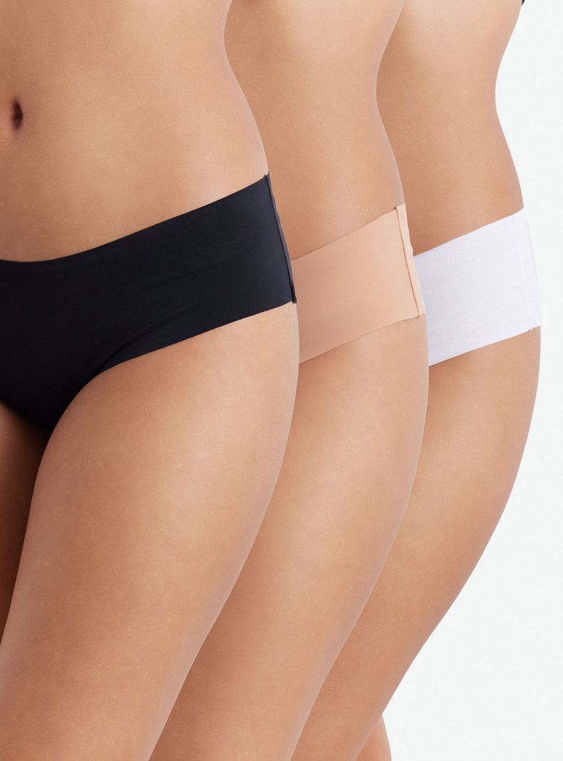 3 Pack Pantaleta sin Demarcación Microfibra Opposite-0