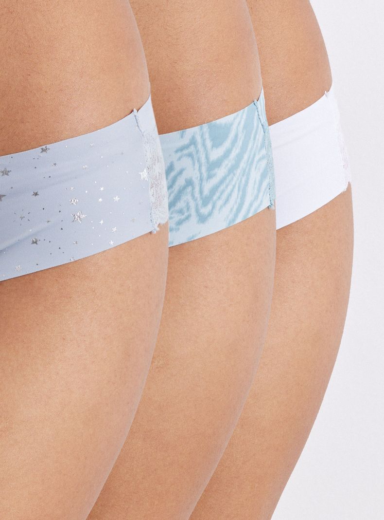 3 Pack Pantaleta sin Demarcación Encaje-4