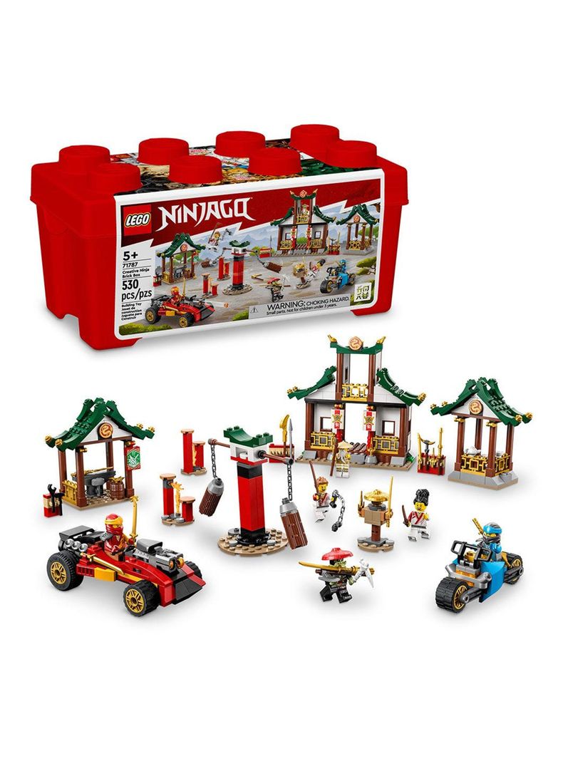 Armable Ninjago Caja Ninja de Ladrillos Creativos-4