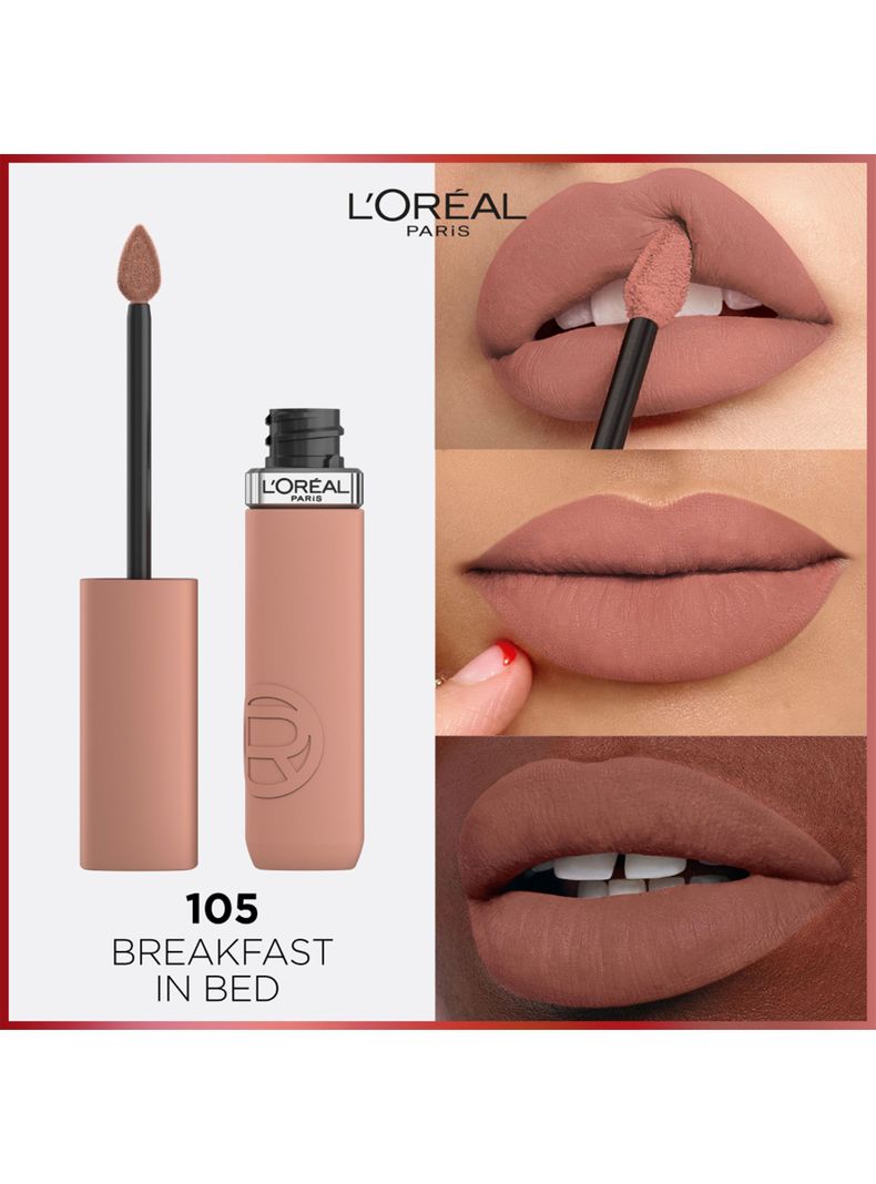 Labial Líquido Infallible Le Matte Resistance 105 Breakfast in Bed-3