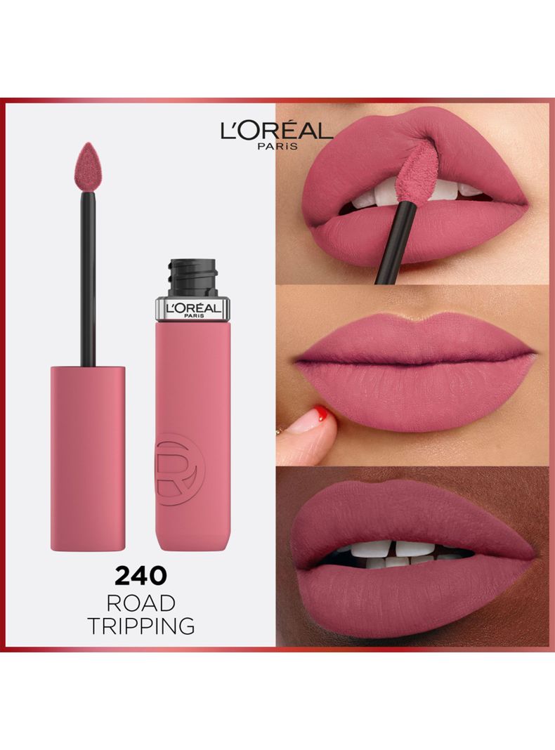 Labial Líquido Infallible Le Matte Resistance 240 Road Tripping-3
