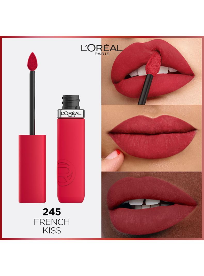 Labial Líquido Infallible Le Matte Resistance 245 French Kiss-3