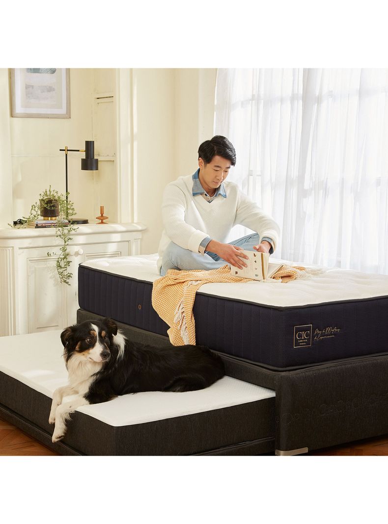 Diván Premium Black 1.5 Plazas + Respaldo Dublín-4