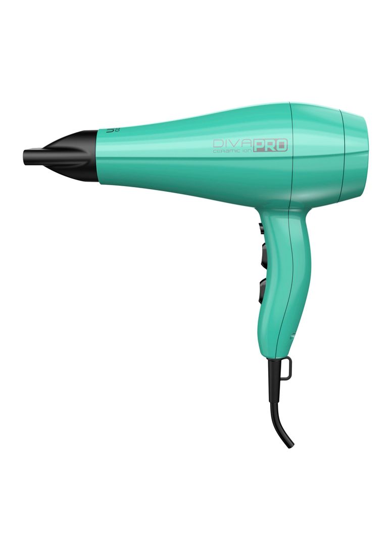 Secador de Pelo Diva Salón Pro Turquesa-0